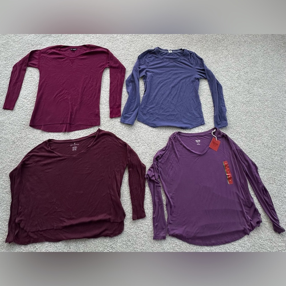 4 Tops Size Medium